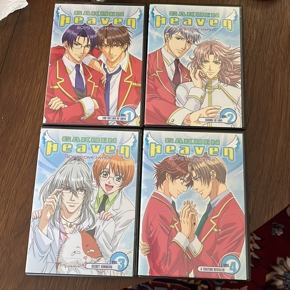 Gakuen HEAVEN Boy's Love Hyper 4 disc DVDs collection set - 13 episodes total - Picture 6 of 13